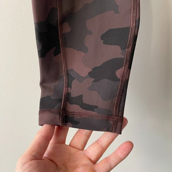 Lululemon 2020 Invigorate High-Rise Tight 25" Activewear Leggings Red Black 6 - Picture 6 of 6